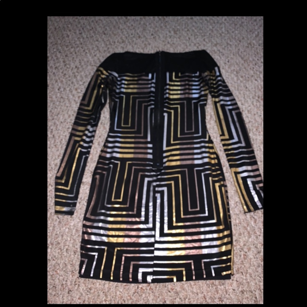 Bebe long sleeve dress